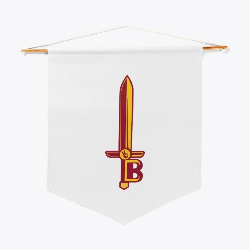 Trojan Blade Sword Pennant